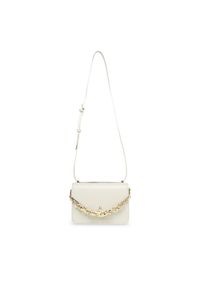 Steve Madden Torebka Bindio-L Crossbody SM13000788-02002-CRM Biały. Kolor: biały. Materiał: skórzane