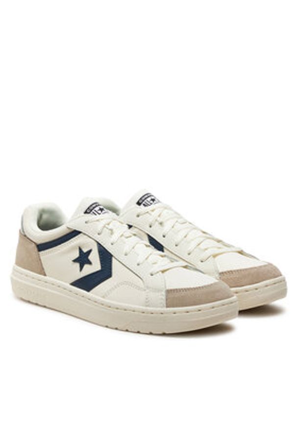 Converse Sneakersy Pro Blaze Classic Retro '90S A10401C Biały. Kolor: biały. Materiał: zamsz, skóra