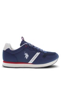 U.S. Polo Assn. Sneakersy Nobil NOBIL009 Granatowy. Kolor: niebieski. Materiał: materiał #1