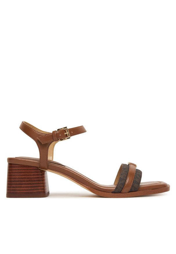 MICHAEL Michael Kors Sandały Mandy 40S6MAMS1B Brązowy. Kolor: brązowy. Materiał: skóra