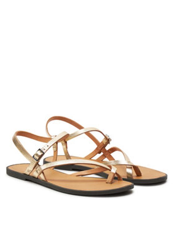 Vagabond Shoemakers Sandały Tia 5531-483-81 Złoty. Kolor: złoty. Materiał: skóra