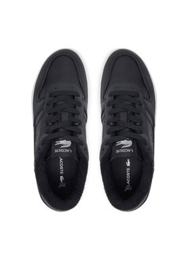 Lacoste Sneakersy 7-48SFA0046 Czarny. Kolor: czarny. Materiał: skóra