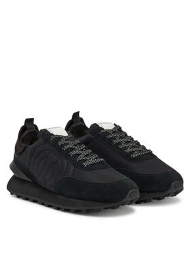 Iceberg Sneakersy IU17280F Czarny. Kolor: czarny. Materiał: skóra