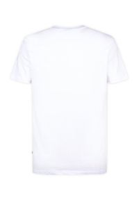 Petrol Industries T-Shirt M-1050-TSR600 Biały Regular Fit. Kolor: biały. Materiał: bawełna