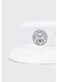 Ellesse kapelusz bawełniany kolor biały bawełniany. Kolor: biały. Materiał: bawełna