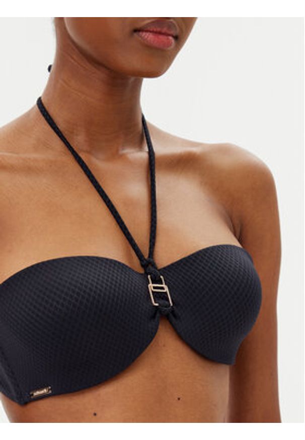 SELMARK - Selmark Góra od bikini BL416 Czarny. Kolor: czarny. Materiał: syntetyk