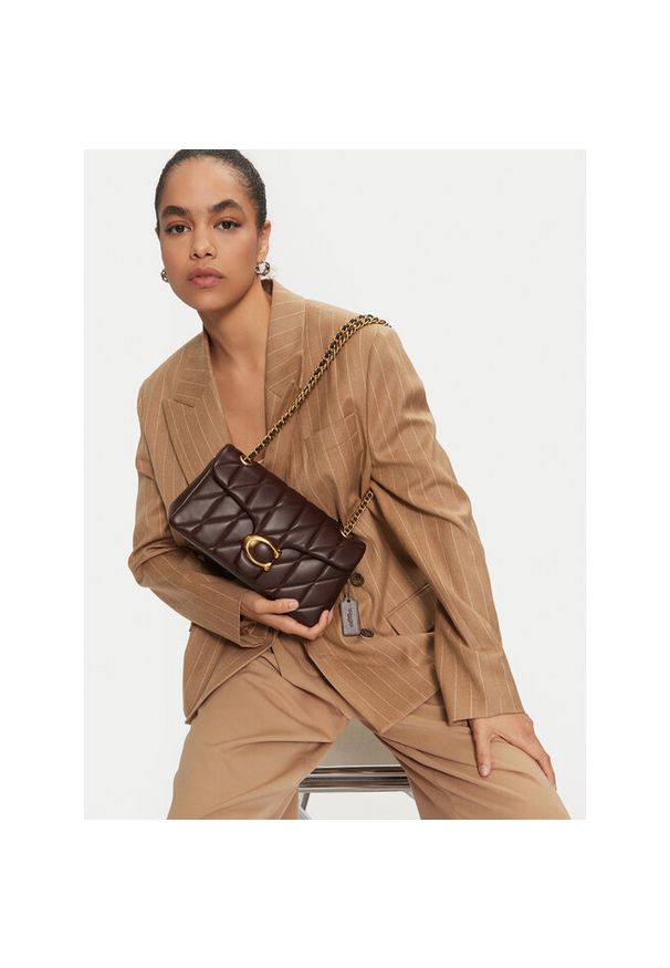 Torebka Coach. Kolor: brązowy