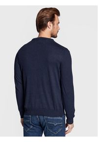 Pepe Jeans Sweter Andre PM702240 Granatowy Regular Fit. Kolor: niebieski. Materiał: bawełna #3