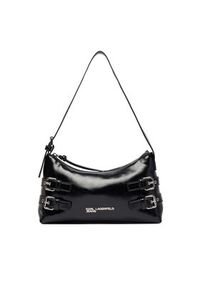 Karl Lagerfeld Jeans Torebka B1W30156 Czarny. Kolor: czarny. Materiał: skórzane #5