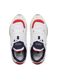 Polo Ralph Lauren Sneakersy Trackstr 200 809846186001 Biały. Kolor: biały. Materiał: skóra #8