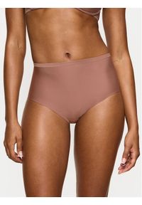 Triumph Figi klasyczne z wysokim stanem Shape Smart 10209655 Brązowy. Stan: podwyższony. Kolor: brązowy. Materiał: syntetyk #1