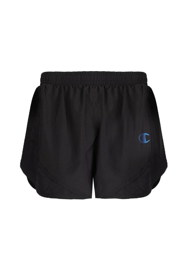 Champion Szorty | 214338 | Mężczyzna | Czarny. Okazja: na co dzień. Kolor: czarny. Materiał: poliester. Wzór: aplikacja, nadruk. Styl: casual