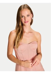 Hey Kyla Sukienka wieczorowa 5AJ009HK Różowy Regular Fit. Kolor: różowy. Materiał: syntetyk. Styl: wizytowy #3