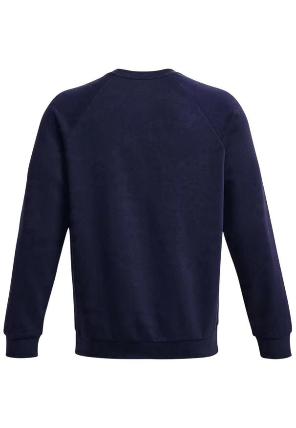 Under Armour - Bluza Męska Polar Dekolt W Szpic. Kolor: fioletowy. Materiał: polar
