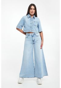 Liu Jo - Jeansy damskie z wysokim stanem LIU JO. Stan: podwyższony #1