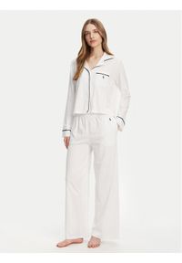 Polo Ralph Lauren Piżama 4P8002 Biały Relaxed Fit. Kolor: biały. Materiał: bawełna #1