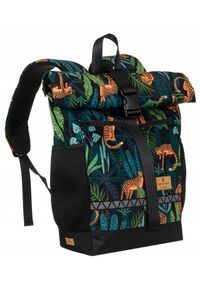 Plecak turystyczny Peterson [DH] PTN PLEC-TUR print dżungla. Materiał: materiał. Wzór: nadruk #1