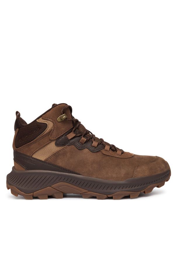 Merrell Trekkingi Speed Strike 2 Mid Wp J038073 Brązowy. Kolor: brązowy. Materiał: nubuk, skóra. Sport: turystyka piesza