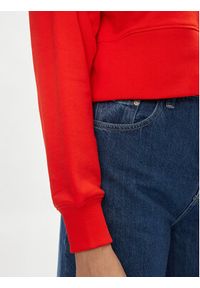 Calvin Klein Jeans Bluza Stacked Institutional J20J221466 Czerwony Regular Fit. Kolor: czerwony. Materiał: bawełna #5