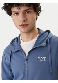 EA7 Emporio Armani Bluza 8NPM33 PJVRZ UB064 Niebieski Regular Fit. Kolor: niebieski. Materiał: bawełna #4
