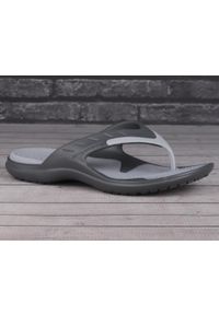 Japonki męskie Crocs MODI SPORT FLIP. Kolor: wielokolorowy, czarny, szary