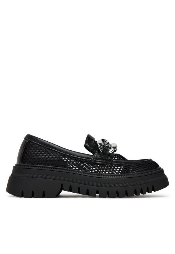 Loafersy DeeZee. Kolor: czarny