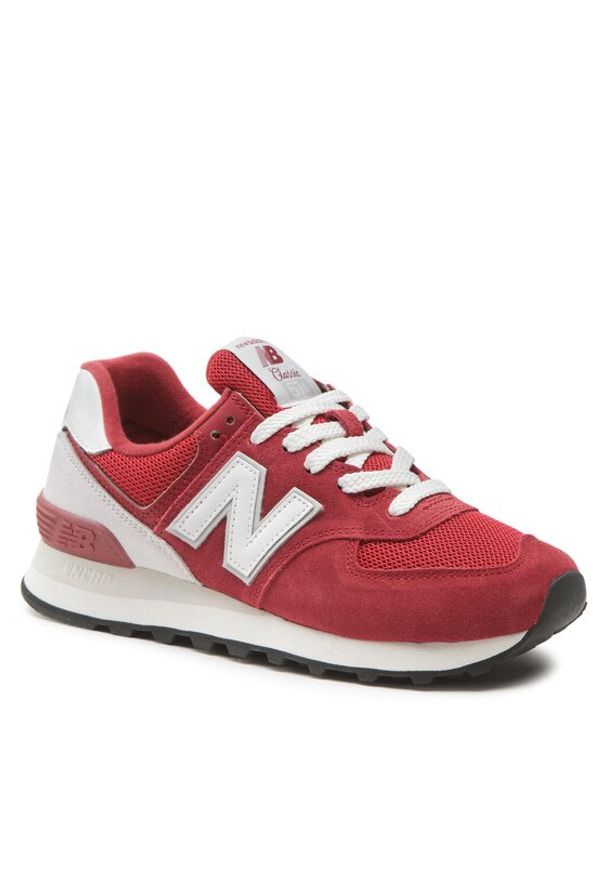 Sneakersy New Balance. Kolor: czerwony. Model: New Balance 574