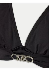 MICHAEL Michael Kors Góra od bikini MM7M161 Czarny. Kolor: czarny. Materiał: syntetyk