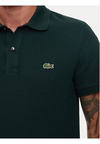 Lacoste Polo PH4012 Zielony Slim Fit. Typ kołnierza: polo. Kolor: zielony. Materiał: bawełna