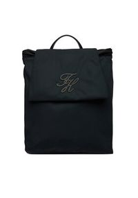 TOMMY HILFIGER - Tommy Hilfiger Plecak Th Elevated Nylon Backpack AW0AW18427 Czarny. Kolor: czarny. Materiał: materiał #5