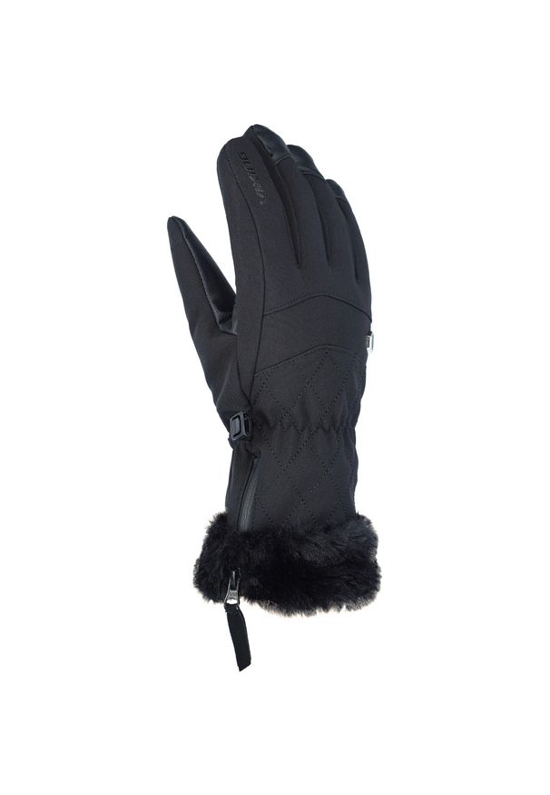 Damskie rękawice narciarskie Viking Meris. Kolor: czarny. Sezon: zima. Sport: narciarstwo
