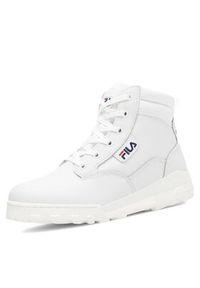 Fila Sneakersy FILA-Grunge II L Mid Wmn FFW0216 10004 Biały. Kolor: biały. Materiał: skóra #5