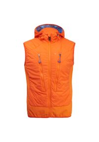 Kurtka męska Silvini Men Jacket Polaro MJ2104 pomarańczowa. Kolor: pomarańczowy, wielokolorowy, niebieski