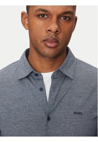 BOSS Koszula Mysoft 50519748 Granatowy Slim Fit. Kolor: niebieski. Materiał: bawełna #5