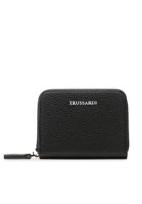 Trussardi Jeans - Mały Portfel Damski Trussardi. Kolor: czarny #1