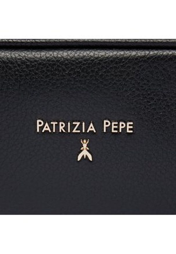 Patrizia Pepe Torebka 8B0185/L001-K103 Czarny. Kolor: czarny. Materiał: skórzane