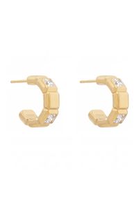 Guess Kolczyki JUBE06 183JW Złoty. Materiał: metalowe. Kolor: złoty #1