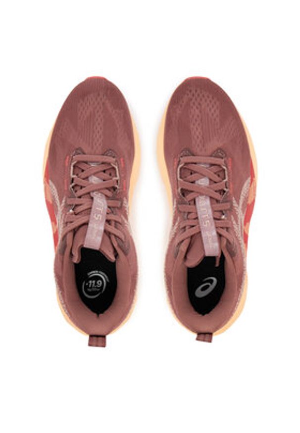 Asics Buty do biegania Novablast 5 1012B765 Brązowy. Kolor: brązowy. Materiał: materiał, mesh