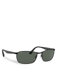 Ray-Ban Okulary przeciwsłoneczne 0RB3534 002 Czarny. Kolor: czarny