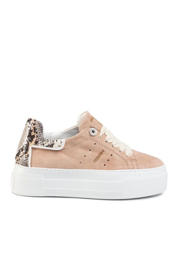 Togoshi Sneakersy TG-13-04-000224 Brązowy. Kolor: brązowy. Materiał: zamsz, skóra