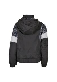 Urban Classics - Kurtka Damska Snow Leopard Pull Over Jacket. Kolor: wielokolorowy, szary, czarny