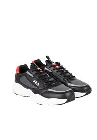 Fila Sneakersy "Saluzzo" | FFM0146 | Mężczyzna | Czarny. Nosek buta: okrągły. Kolor: czarny. Materiał: tkanina #1