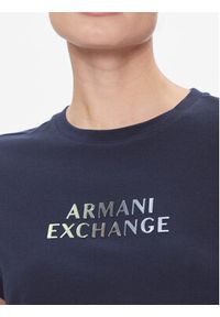 Armani Exchange T-Shirt 3DYT14 YJDGZ 1593 Granatowy Regular Fit. Kolor: niebieski. Materiał: bawełna #2