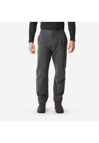 quechua - Spodnie turystyczne męskie Quechua SH100 Warm. Materiał: tkanina, materiał. Sezon: zima, lato. Sport: turystyka piesza #1