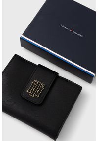TOMMY HILFIGER - Tommy Hilfiger portfel damski kolor czarny. Kolor: czarny #2