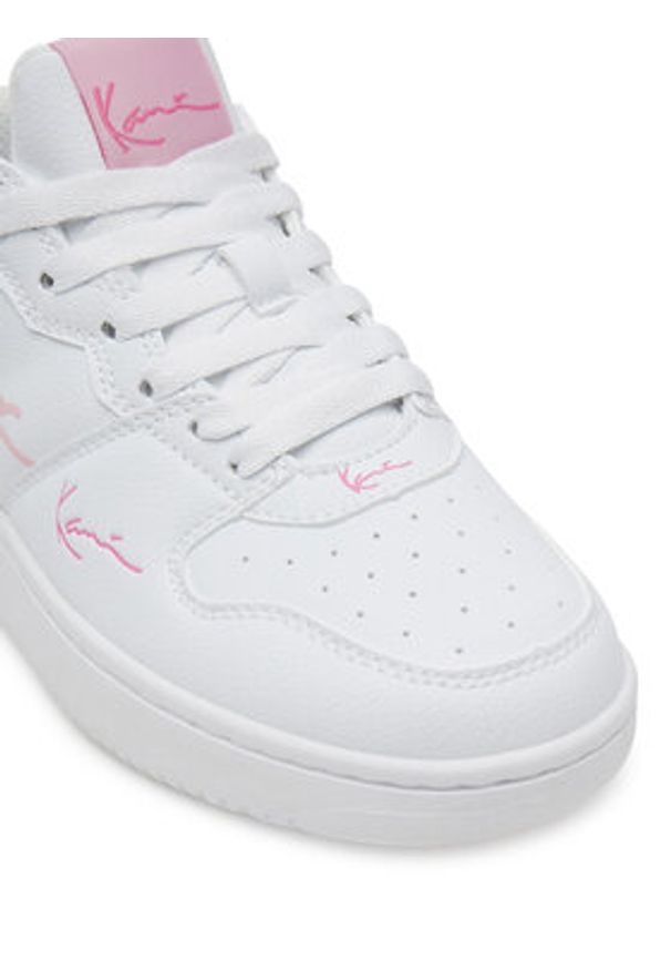 Karl Kani Sneakersy 89 Logo PD00002717 Biały. Kolor: biały. Materiał: skóra