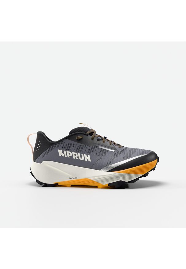 KIPRUN - Buty do biegania w terenie męskie Kiprun Kipsummit. Kolor: szary. Sport: bieganie