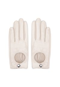 Wittchen - Damskie rękawiczki skórzane samochodowe klasyczne kremowe. Kolor: kremowy. Materiał: skóra. Sezon: wiosna, jesień. Styl: klasyczny #3