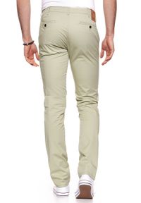 Wrangler - WRANGLER SPODNIE MĘSKIE CHINO CAMEL W14LOO49J. Materiał: materiał #7