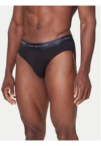 TOMMY HILFIGER - Tommy Hilfiger Komplet 3 par slipów UM0UM03703 Czarny. Kolor: czarny. Materiał: bawełna